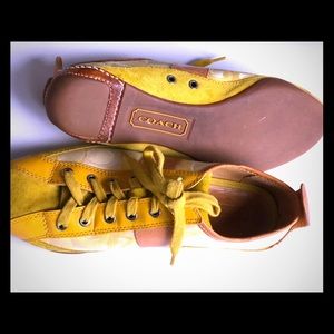 Coach sneakers Harvest Gold size 9